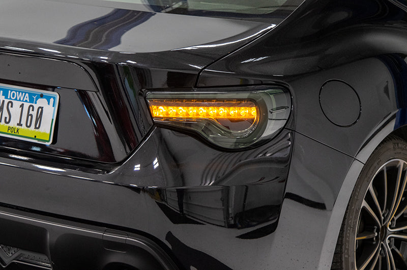 OLM OE Plus Linear Style Sequential Tail Lights (Smoked) - 13-20 FR-S