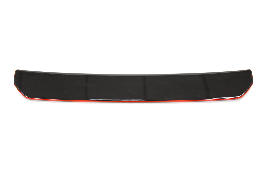 OLM Gloss Black S Style Rear Diffuser w/ M7Y Red Line- 2015-2021 WRX / STI