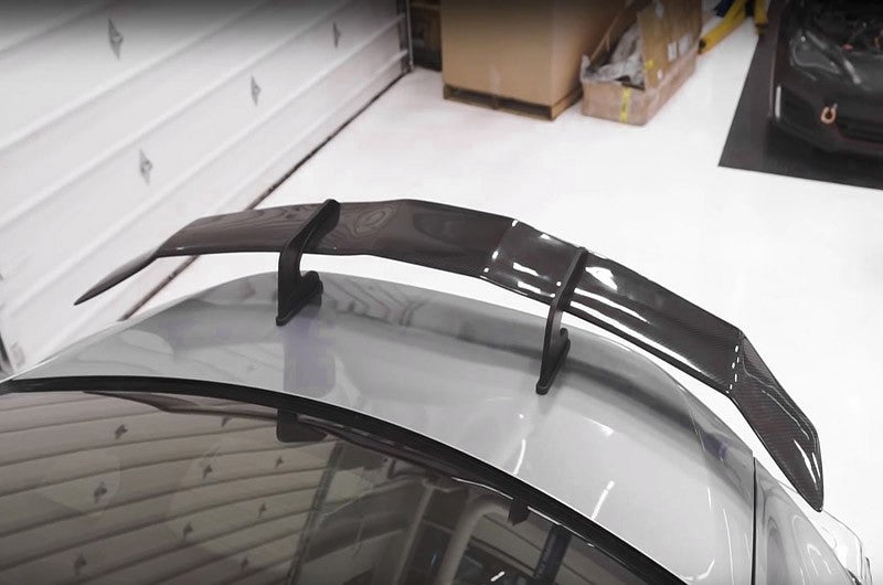 OLM DL Style Carbon Fiber Gooseneck Spoiler - 2013-2016 Scion FR-S / 2013-2021 BRZ / 2017-2020 Toyota 86