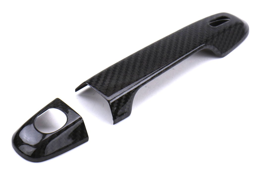 OLM Dry Carbon Fiber Door Handle Cover - 2013+ FT86-Gloss Carbon Fiber