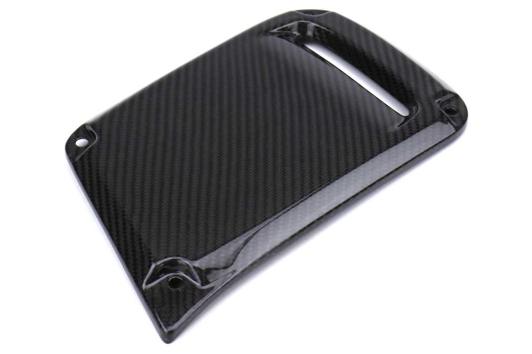 OLM LE Dry Carbon Fiber JDM DRL Facelift Bezel Cover (No Fog Hole) - 2018-2021 Subaru WRX / STI