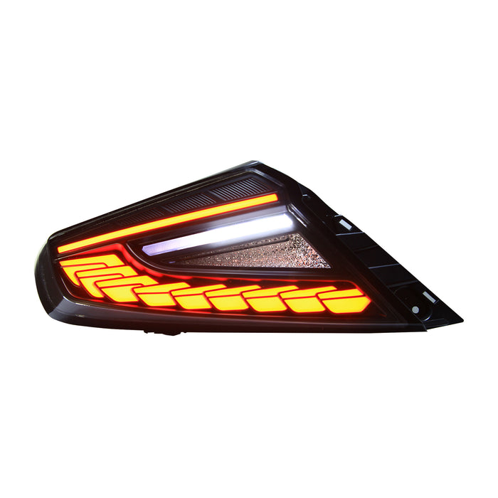 OLM Phantom-Spec LED Taillights (Clear Lens White Optic) - 2022+ WRX