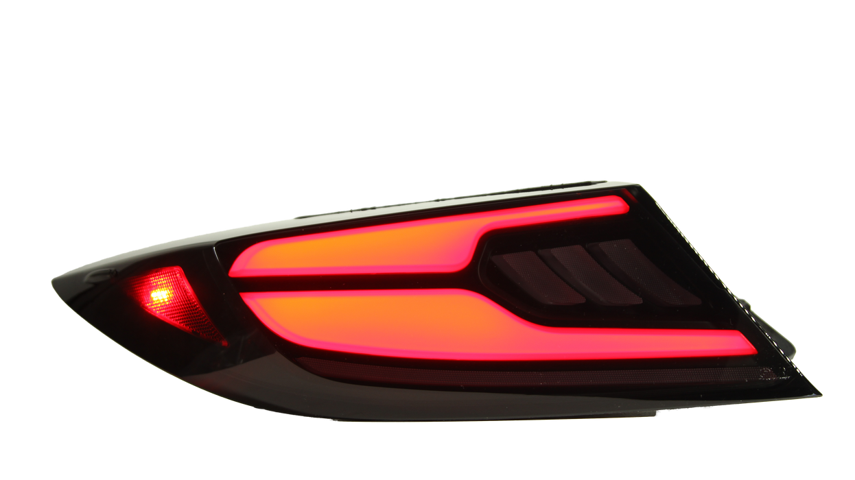 OLM Raiden LED Taillights (Clear Lens/Red Bar) - 2022+ GR86 / BRZ OLM Raiden LED Taillights (Clear Lens/Red Bar) - 2022+ GR86 / BRZ