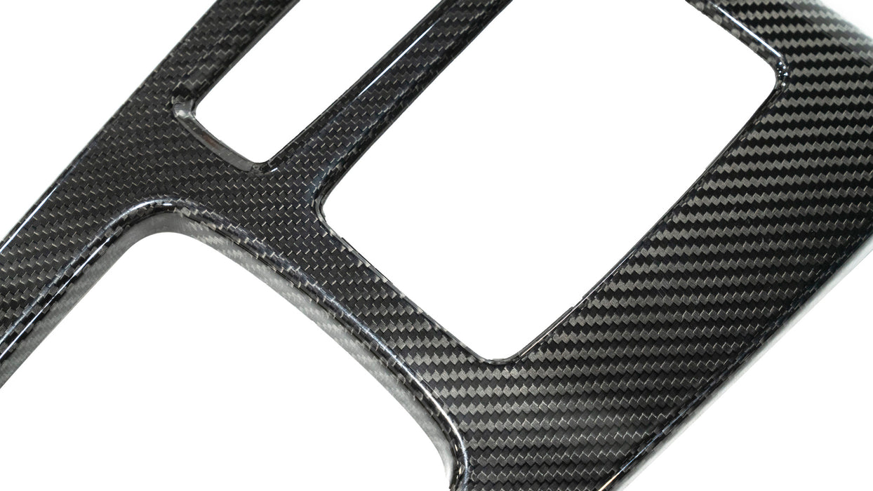 OLM LE Carbon Fiber Shift Panel Cover - 2023+ Honda Civic FL5 Type R