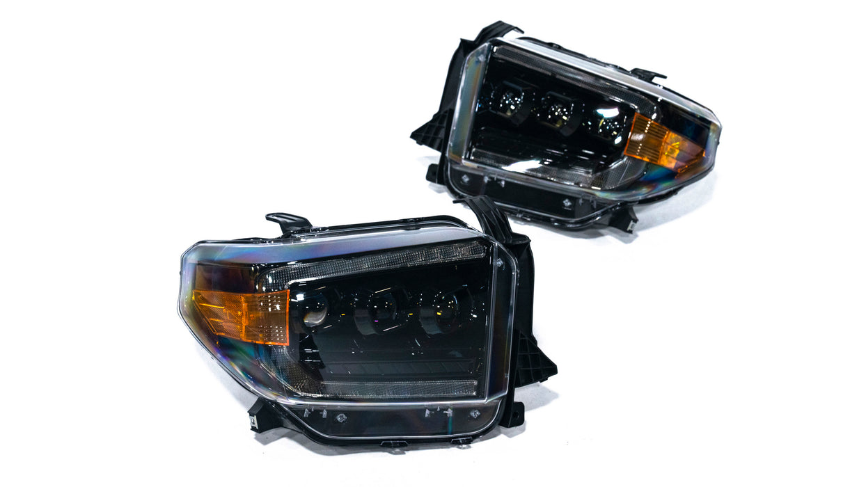 2014-2021 Toyota Tundra Bi-Beam Headlights - Infinite Series  (White DRL)