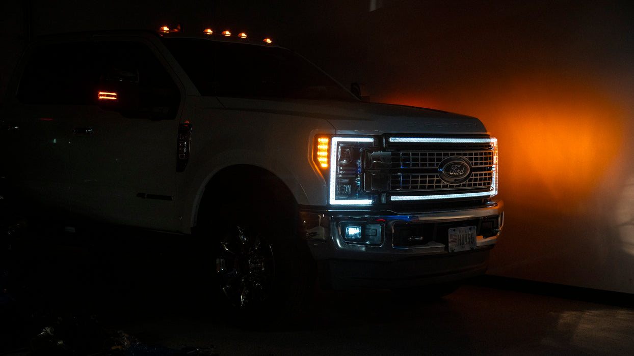 2015-2020 F150 / 2017-2022 F250 F350 LED Fog Lights w/Black Housing - OLM