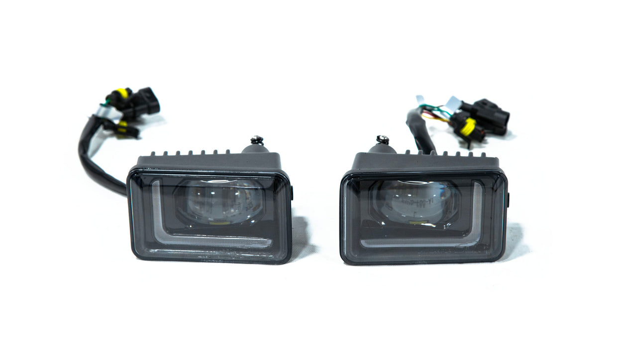 2015-2020 F150 Fog Lights w/ White or Amber DRL + Turn Signal - OLM