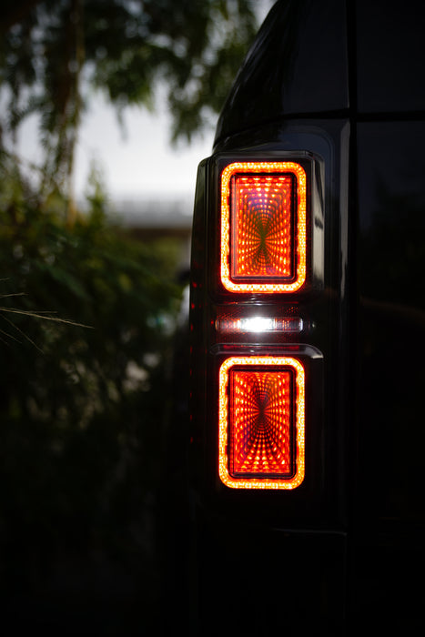 OLM Infinity Series Taillights (Set / Red) - 2015-2020 Ford F150