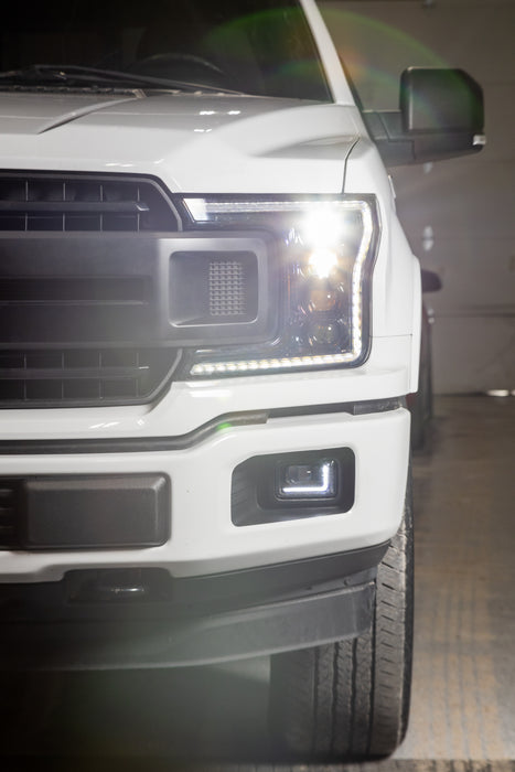 2015-2020 F150 Fog Lights w/ White or Amber DRL + Turn Signal - OLM