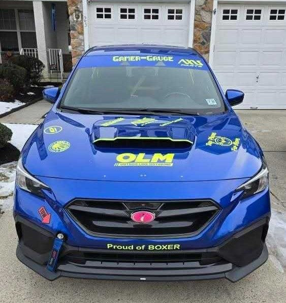 OLM LE Carbon Fiber Front Grille Replacement - 2022-2025 WRX