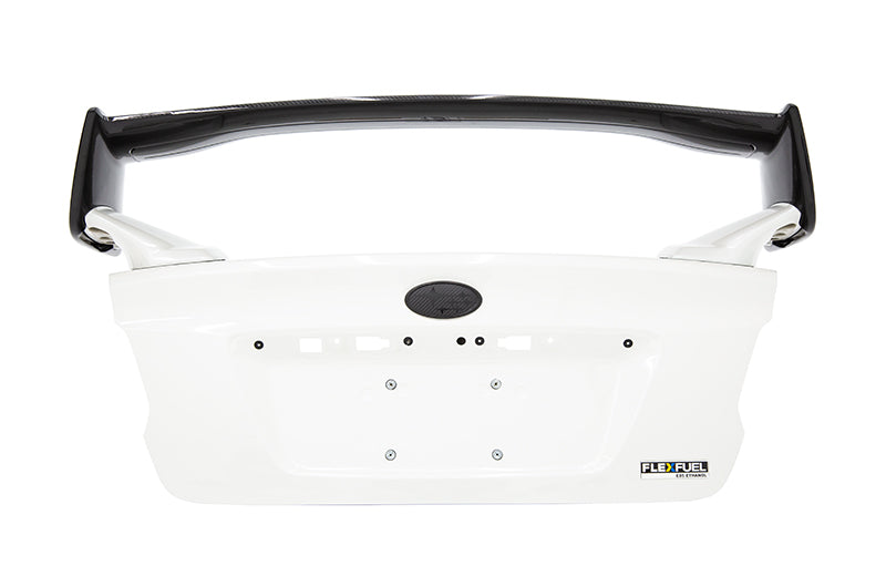 OLM STI Style Carbon Fiber/Gloss Black Spoiler w/o bases - 2015+ WRX