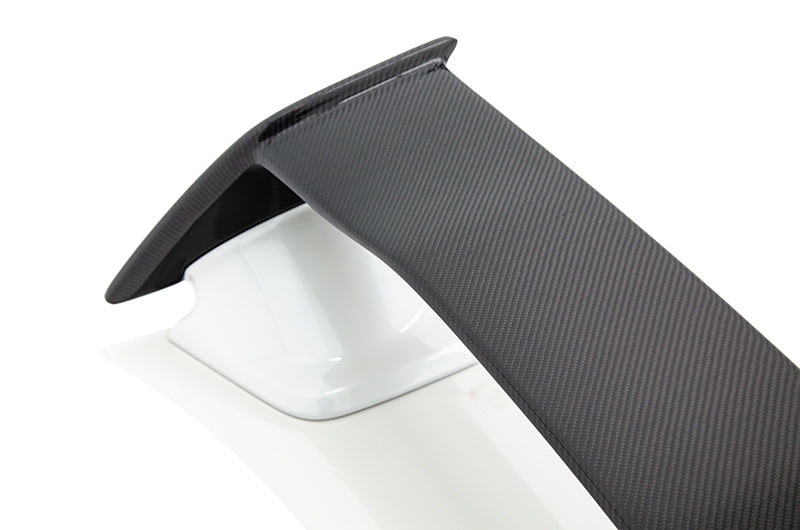 OLM STI Style Carbon Fiber/Gloss Black Spoiler w/o bases - 2015+ WRX / STI