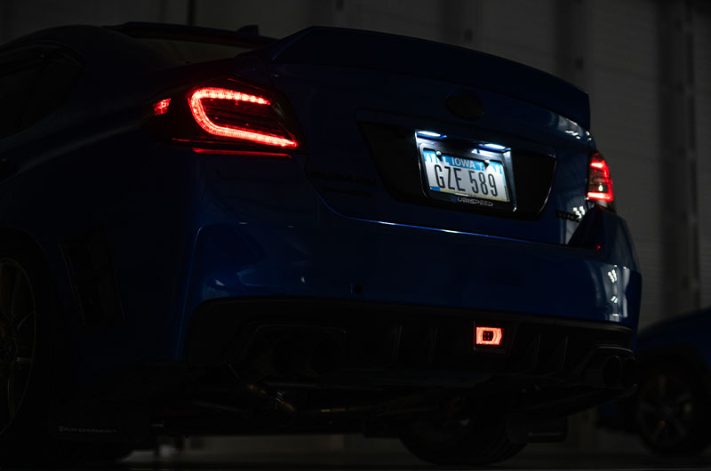 OLM Vector F1 Light (Smoke Lens / Red Bar) - 2015-2021 WRX/STI