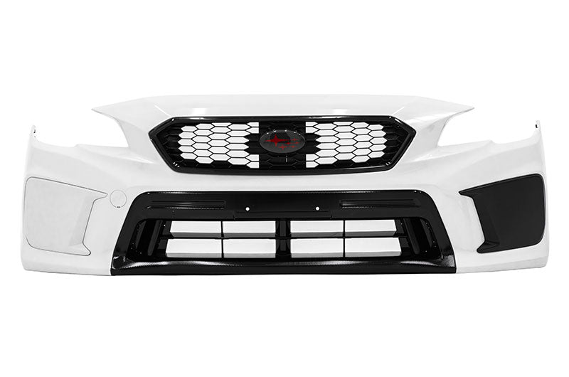 OLM Paint Matched Fog Deletes (Crystal White Pearl) - 2018-2021 WRX / STI