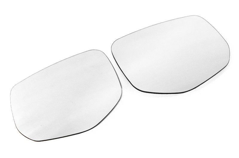 OLM Wide Angle Convex Mirrors w/ Turn Signals / Defrosters (Chrome) - Subaru WRX 2022+