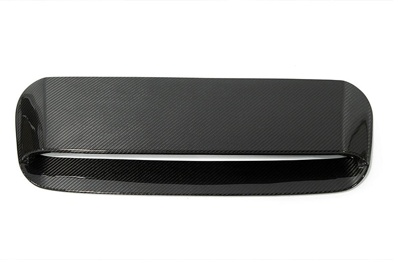 OLM LE Carbon Fiber Hood Scoop Cover - 2022+ WRX