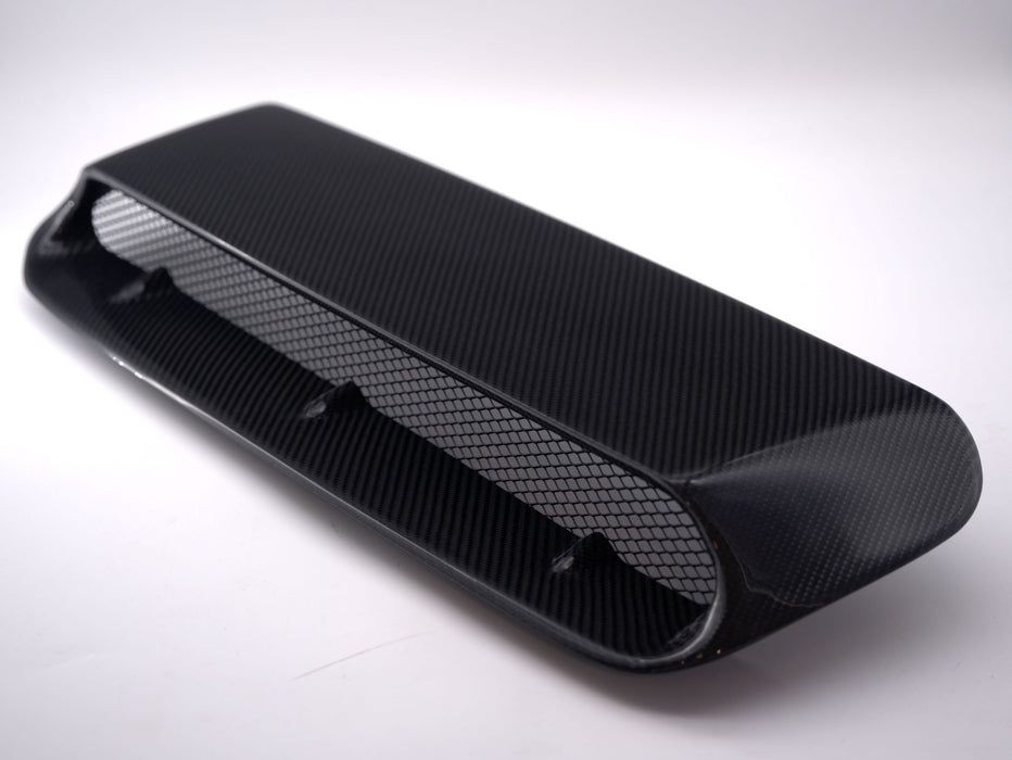 OLM RD3 Style Carbon Fiber Hood Scoop Replacement - 2022-2026 WRX