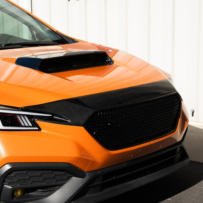OLM V2 Carbon Fiber Front Bumper Cover - 2022-2026 WRX