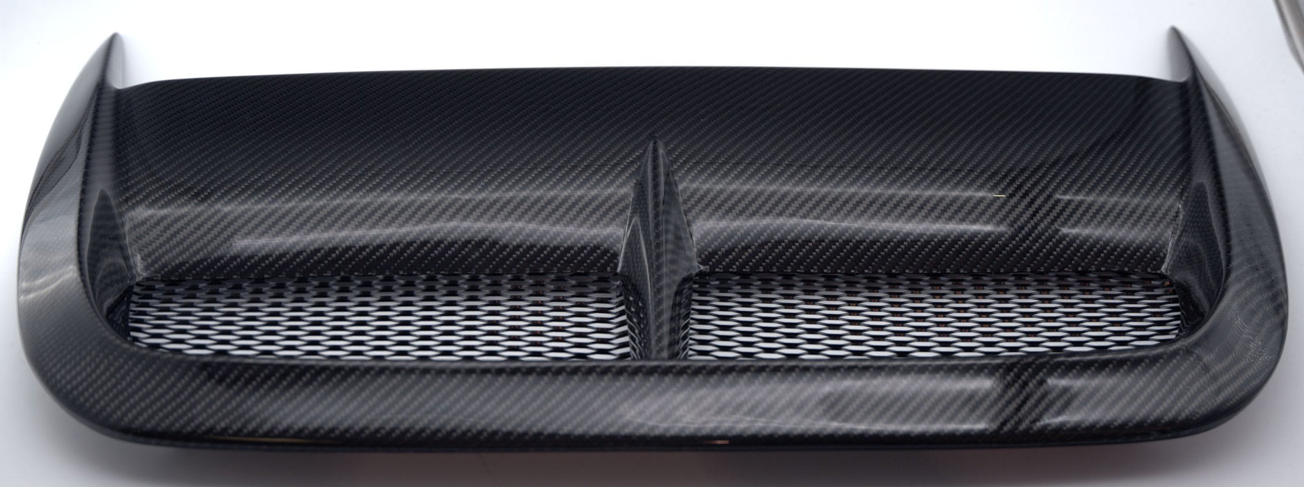 OLM CW Style Carbon Fiber Hood Scoop Replacement - 2022-2026 WRX
