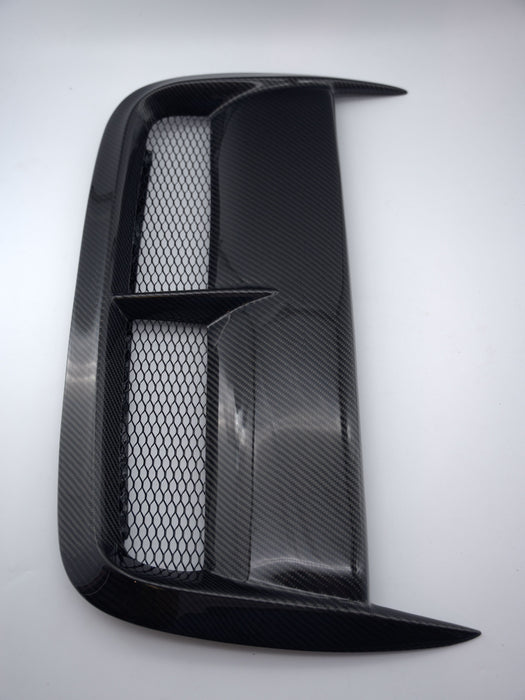 OLM CW Style Carbon Fiber Hood Scoop Replacement - 2022-2026 WRX