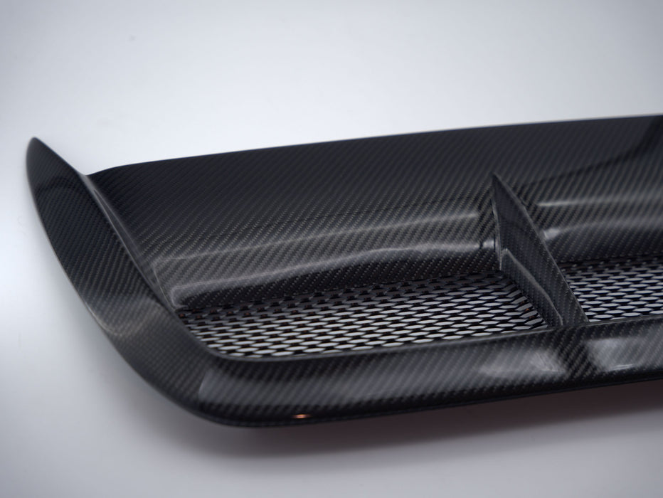 OLM CW Style Carbon Fiber Hood Scoop Replacement - 2022-2026 WRX