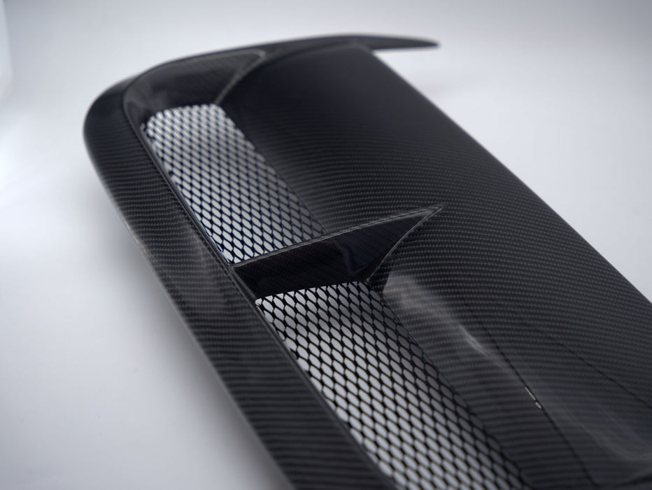 OLM CW Style Carbon Fiber Hood Scoop Replacement - 2022-2026 WRX