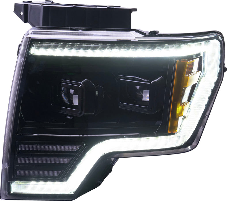 OLM Essential Series Headlights (White DRL) - 2009-2014 Ford F150