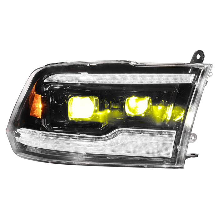 2009-2014 Dodge Ram Bi-Beam Headlights - Infinite Series  (White DRL)