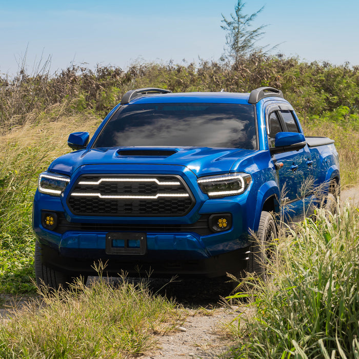 2016-2023 Toyota Tacoma DRL Grille (White DRL) - Infinite Series