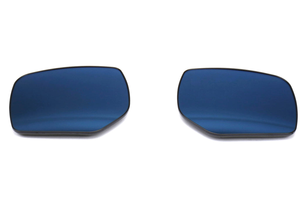 OLM Wide Angle Convex Mirrors - 2014+ Forester-Blue-Non-heated-No Turn Signals