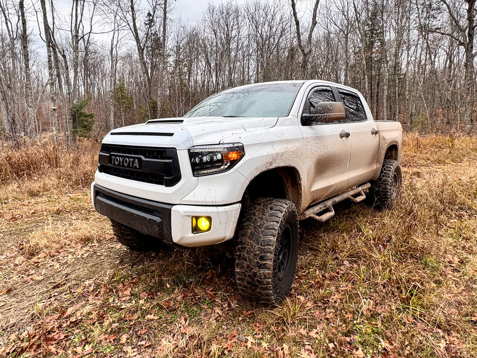 2014-2021 Toyota Tundra Bi-Beam Headlights - Infinite Series  (White DRL)