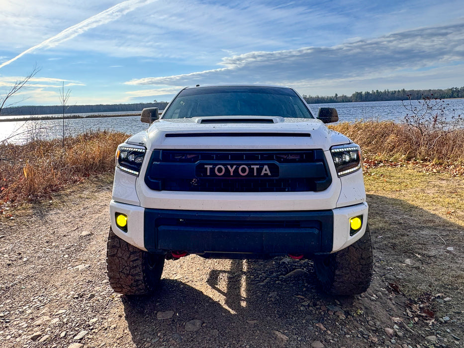 2014-2021 Toyota Tundra Bi-Beam Headlights - Infinite Series  (White DRL)