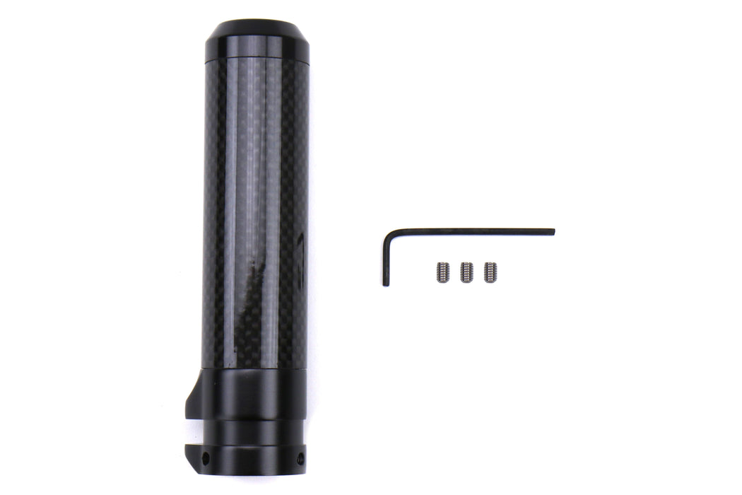 OLM Carbon Fiber E-Brake Replacement Handle (Black) - 2015+ WRX / 2015+ STI / 2013+ FT86