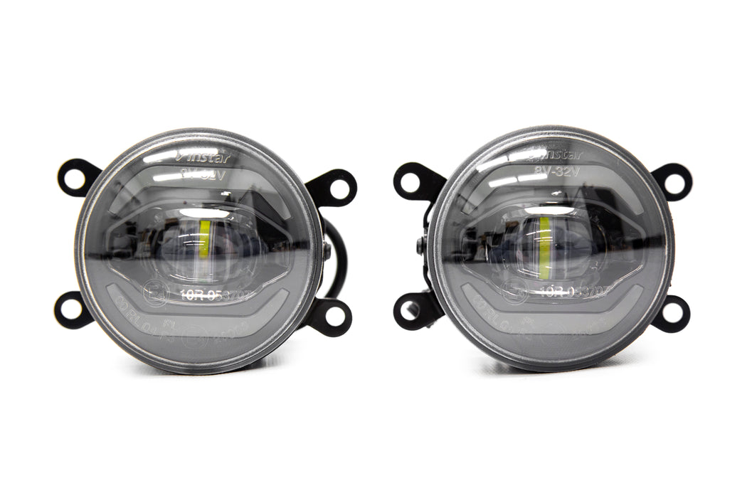 OLM Retical Style LED Fog Lights - 13-16 FR-S / 15+ WRX / 15+ STI