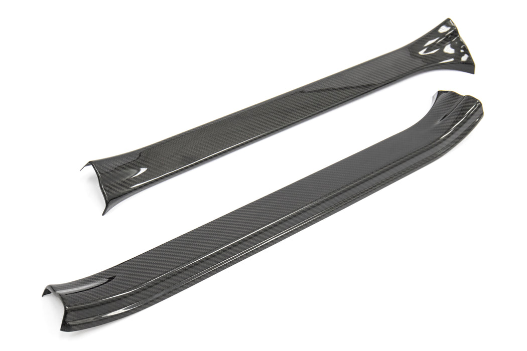 OLM LE Dry Carbon Fiber Door Sill Cover by Axis - 2015-2021 Subaru WRX