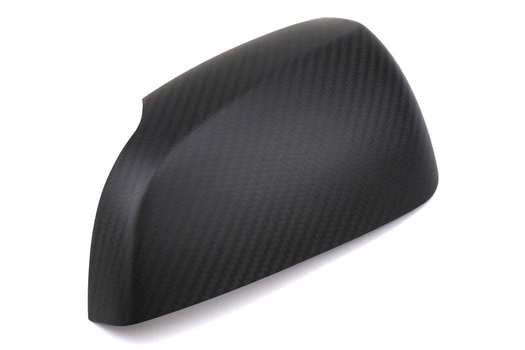 OLM Dry Carbon Fiber Mirror Covers (with Turn Signal Hole) - 2015-2021 WRX / 2015-2021 STI-Matte Carb