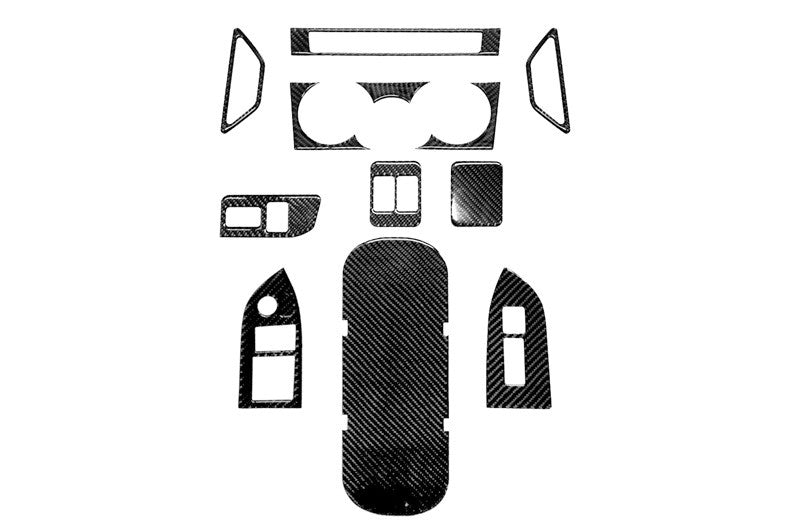 OLM Carbon Fiber Interior Dress Up Kit (12pc) Premium - 2013-2021 FR-S / BRZ / 86