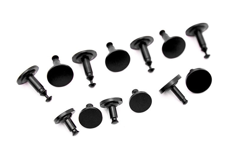 OLM Black Anodized Engine Bay Fastener Set - 2015+ WRX / STI