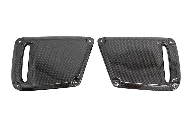 OLM Carbon Fiber Bezel Covers (For OE Bezels) - 2018-2019 *WRX / STI