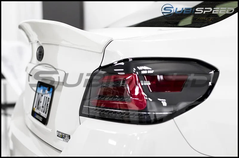 OLM High Point Paint Matched Duckbill Spoiler Crystal White Pearl 2015+ WRX / STI