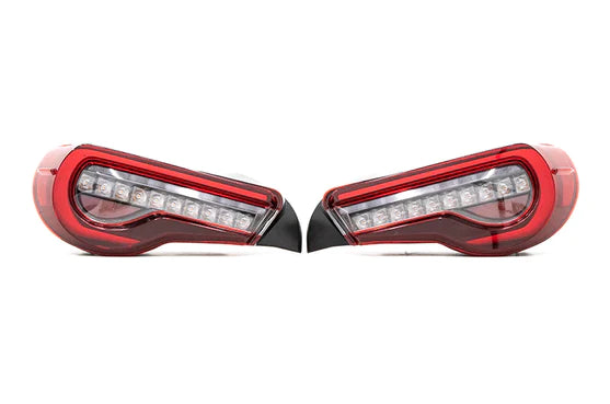 OLM OE Plus Linear Style Sequential Tail Lights (Clear) - 13