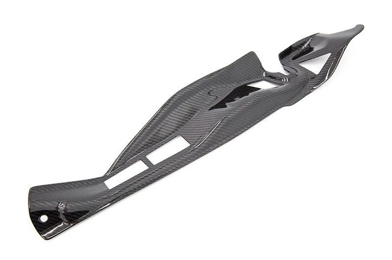 OLM Carbon Fiber Ducted Inner Fender Trim (Black Carbon Fiber) - 2015-2021 WRX / STI