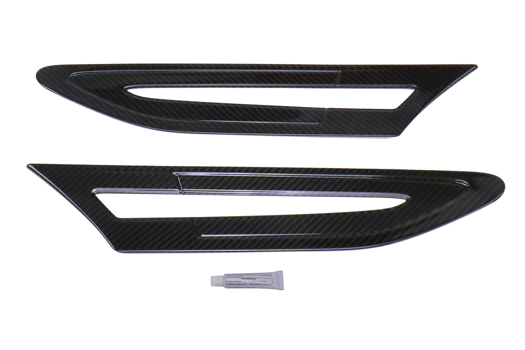 OLM Carbon Fiber Fender Grille Cover (Hollow) - 2013+ BRZ