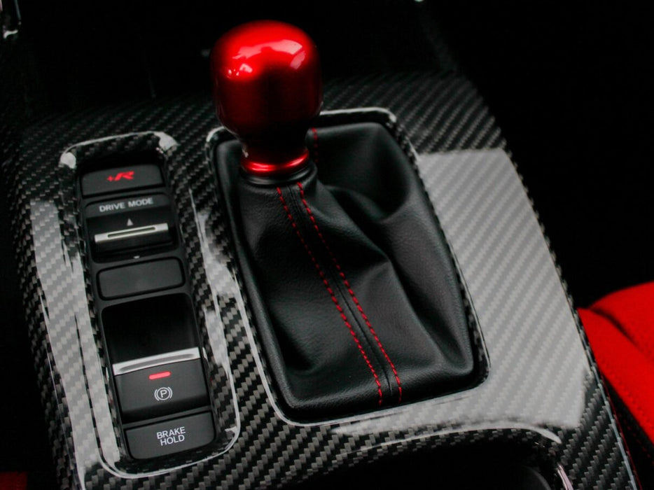 OLM LE Carbon Fiber Shift Panel Cover - 2023+ Honda Civic Type R
