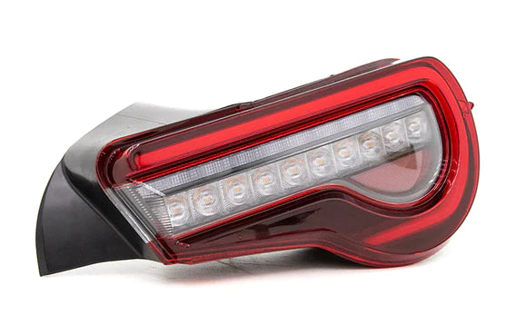 OLM OE Plus Linear Style Sequential Tail Lights (Clear) - 13-20 FR-S /