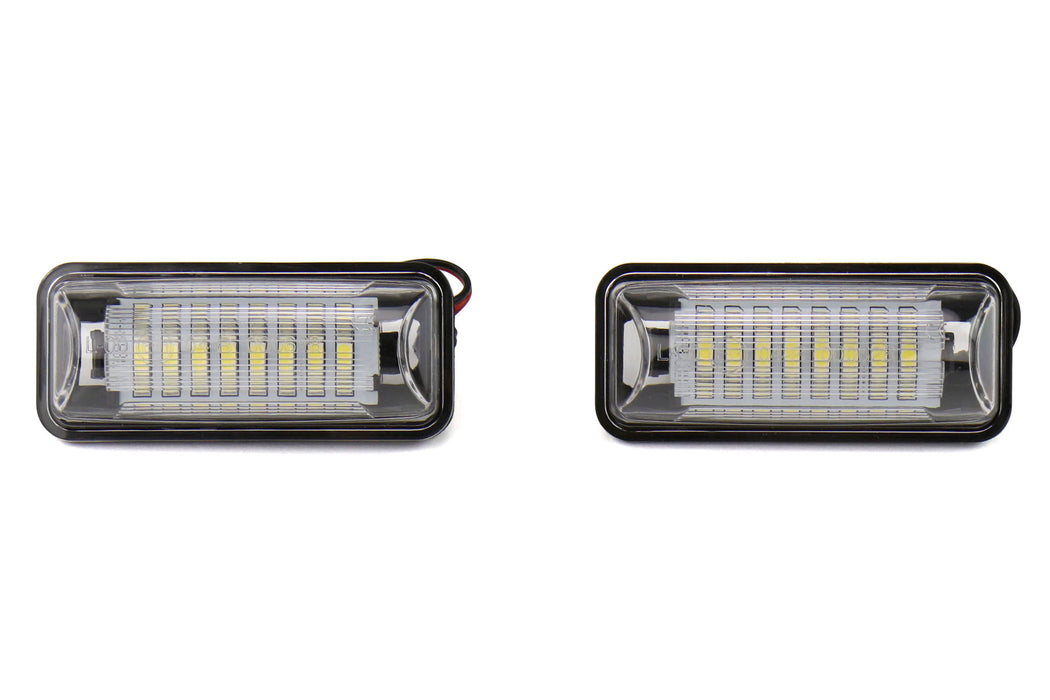OLM Full Replacement LED License Plate Housings - Toyota / Subaru