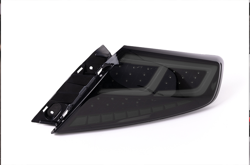 OLM Spec-AR LED Taillights (Smoke Lens/Black Base/White Bar) - 2022+ WRX