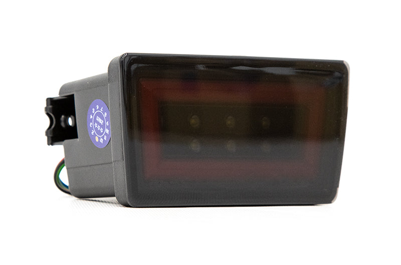 OLM F1 NB+R V2 (Smoke Lens, Gloss Black Base, Red Bar) - 2015-2020 WRX / STI