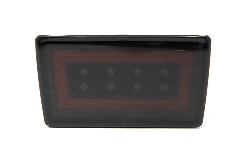 OLM F1 NB+R V2 (Smoke Lens, Gloss Black Base, Red Bar) - 2015-2020 WRX / STI
