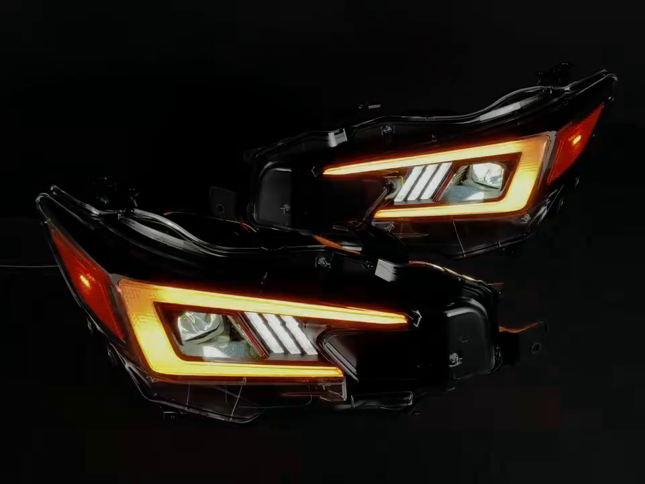 OLM Sokudo LED Headlights w/ add-on Harness - 2022-2026 WRX (Limited/GT/TR)